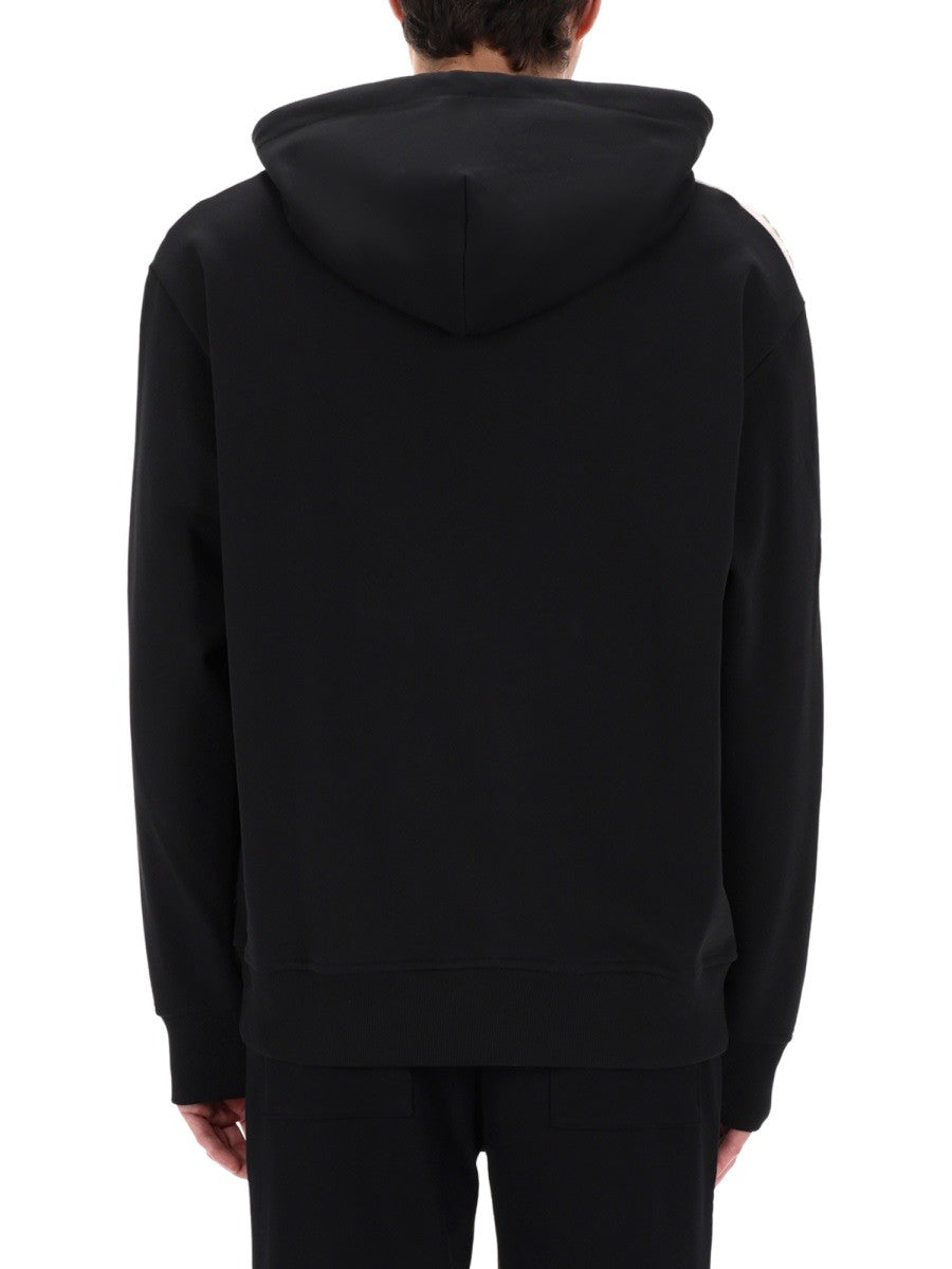 Versace Jeans Couture Men's Felpa Con Cappuccio Black