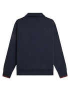 Fred Perry Men's Zip Sweatshirt Blue, view 2