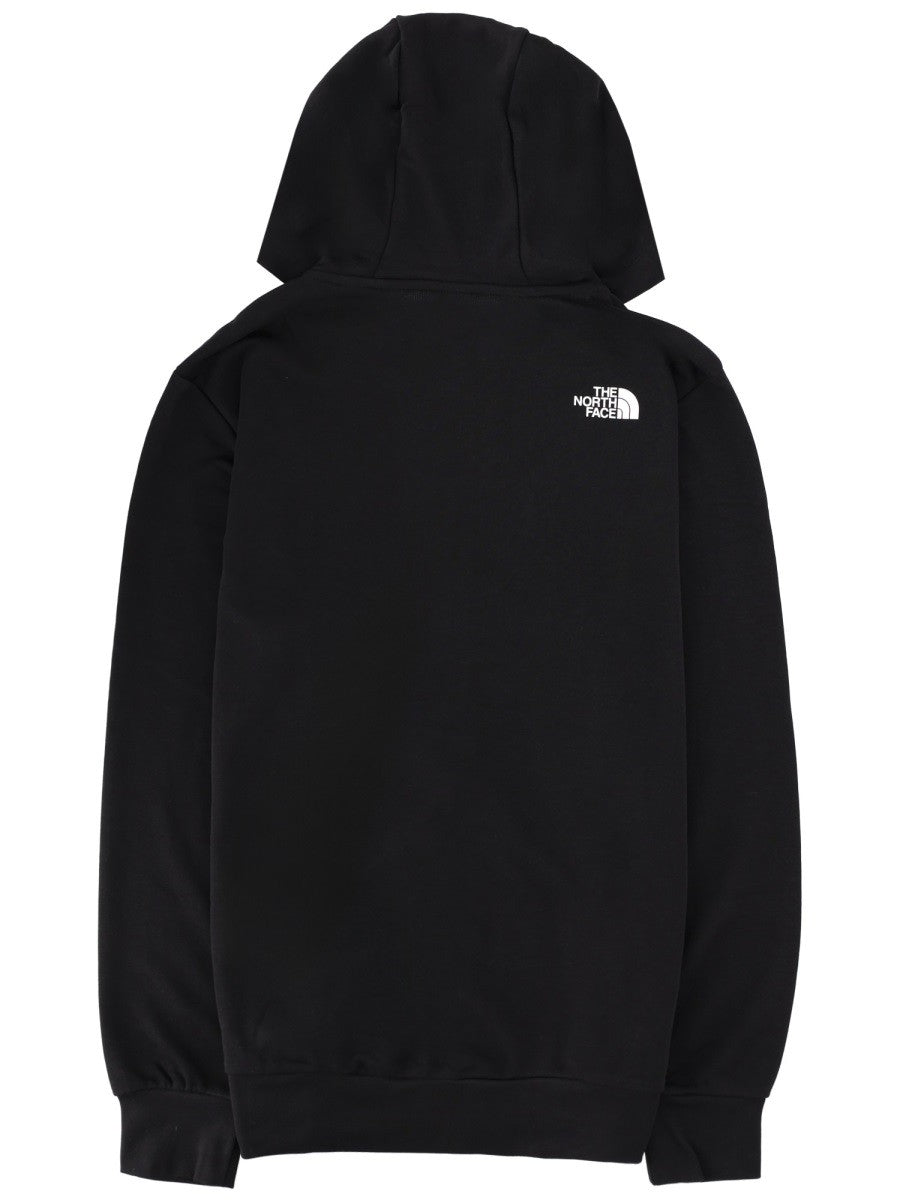 The North Face Men's Felpa Con Zip Black