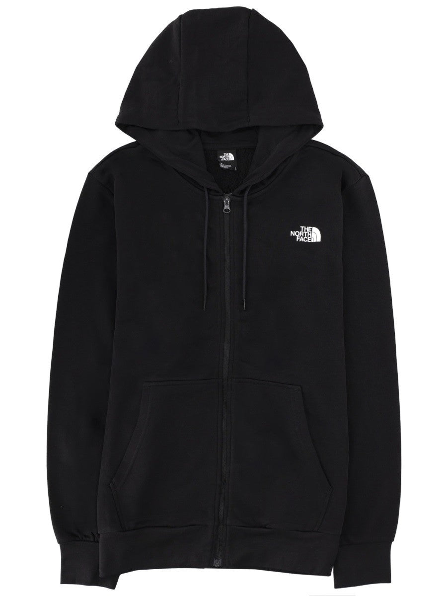 The North Face Men's Felpa Con Zip Black