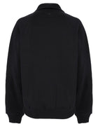 Ami Paris Unisex Embroidered Sweatshirt Black, view 2
