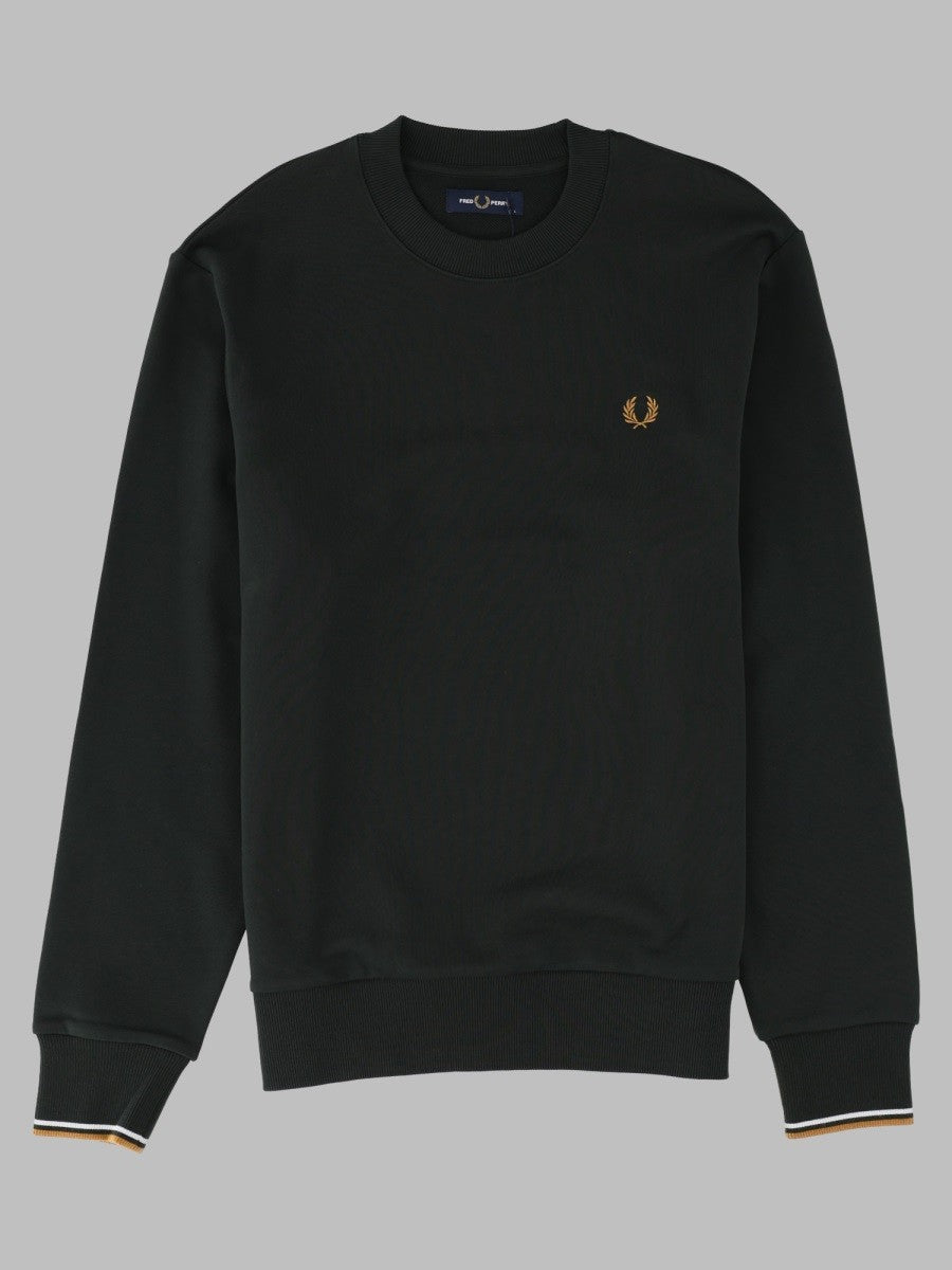 Fred Perry Men's Felpa Con Multicolor