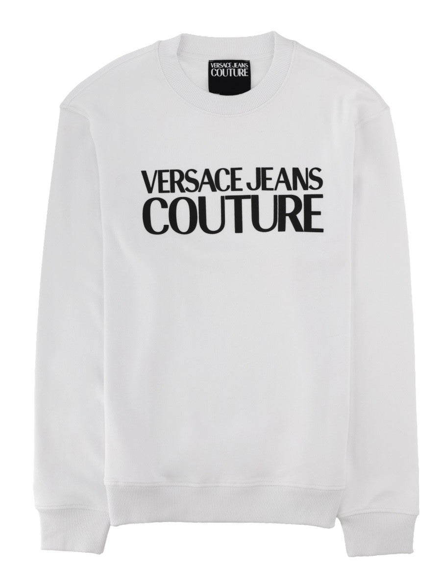 Versace Jeans Couture Men's Felpa Con White