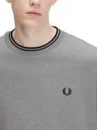 Fred Perry Men's Sweatshirt Grey, view 3