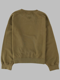 Ganni Women's Felpa Con Green