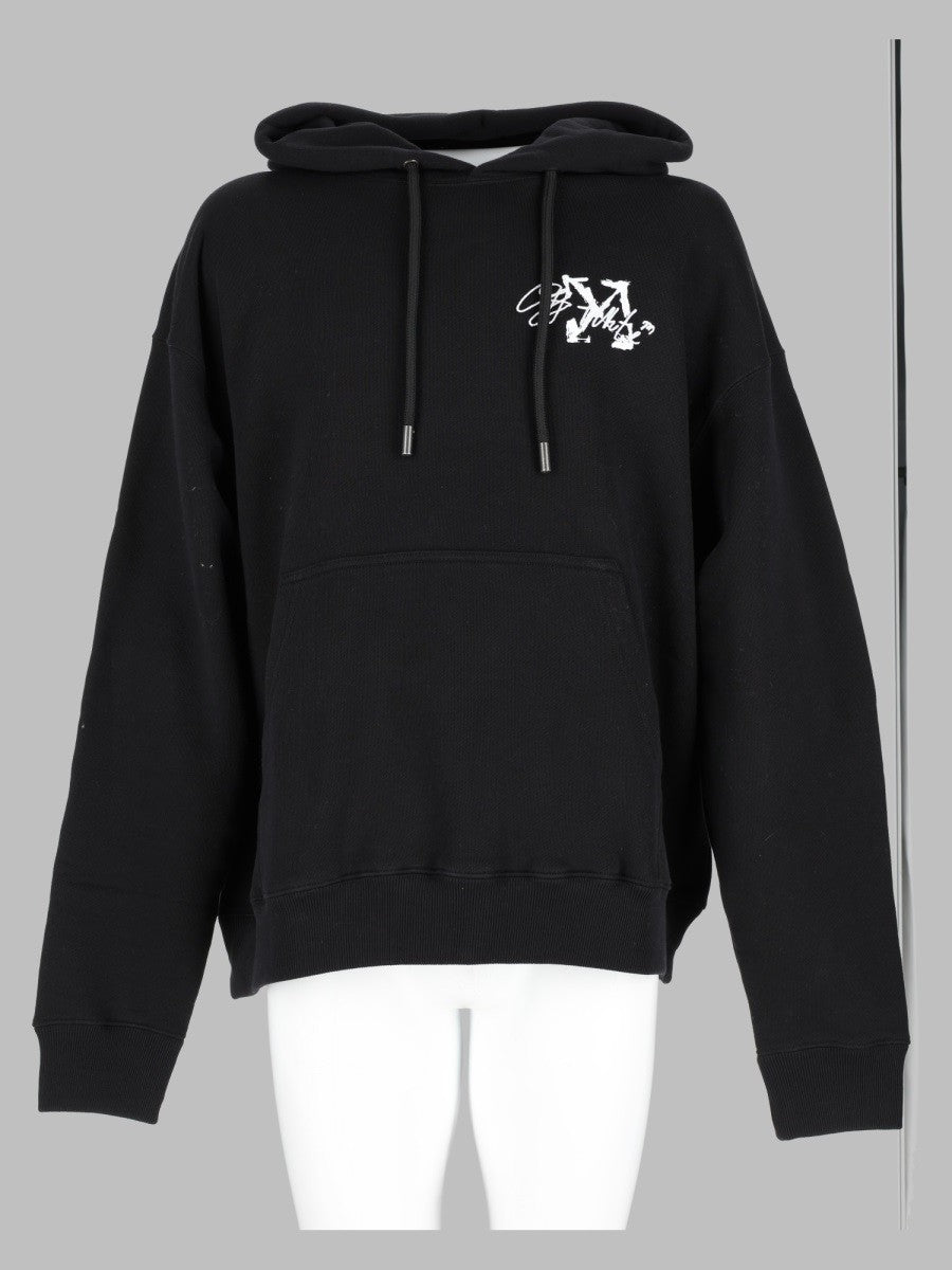 Off-White Men's Felpa Con Black