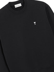 Ami Paris Men's Felpa Con Black