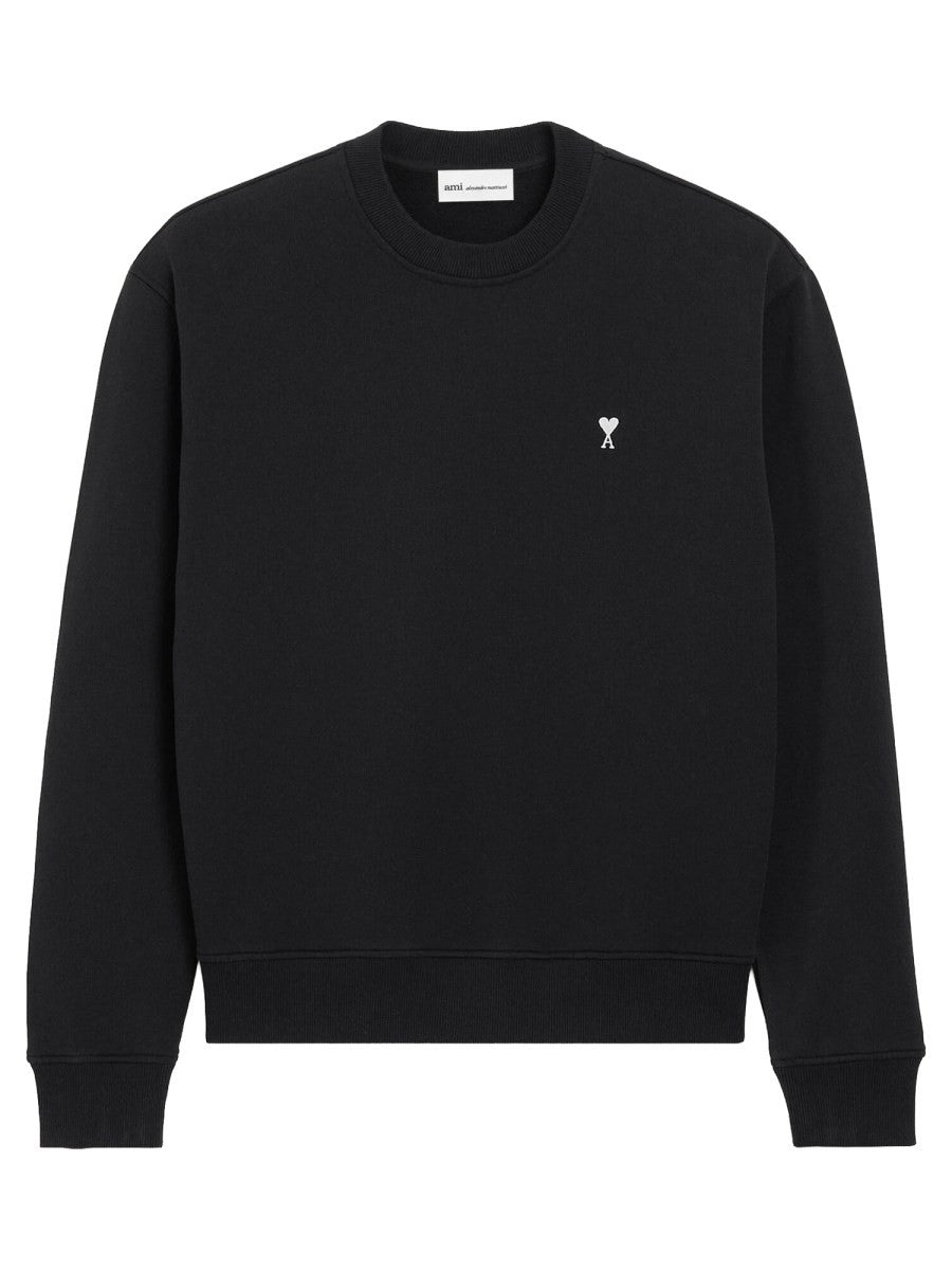 Ami Paris Men's Felpa Con Black