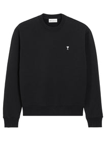 Ami Paris Men's Felpa Con Black