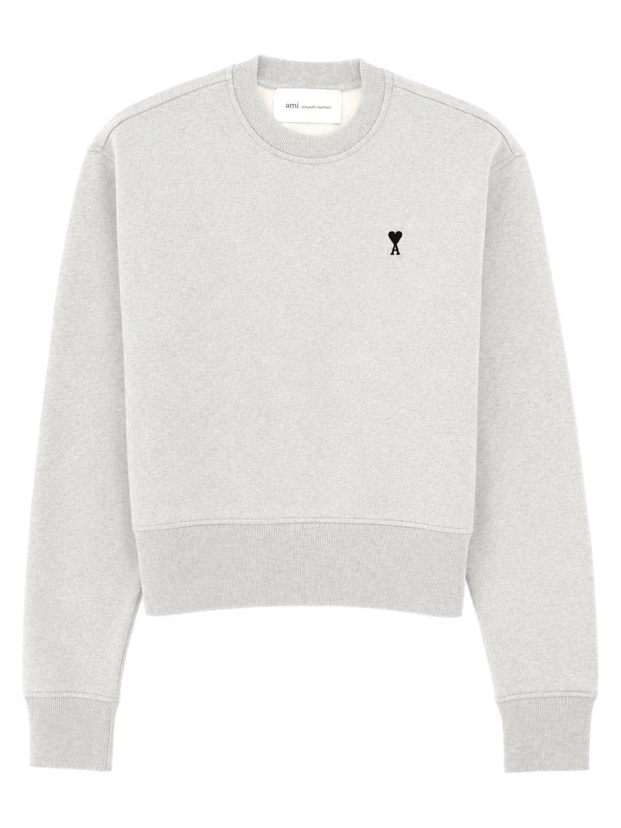 Ami Paris Women's Felpa Con Grey
