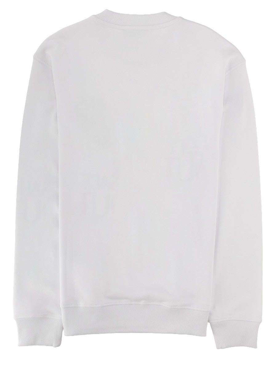 Versace Jeans Couture Men's Felpa Con White