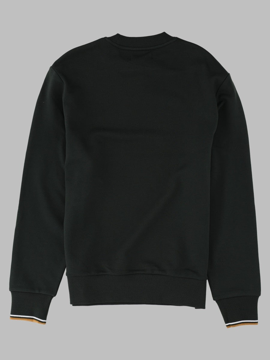 Fred Perry Men's Felpa Con Multicolor