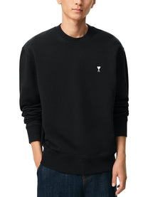 Ami Paris Men's Felpa Con Black