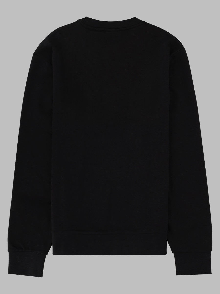 BOSS Men's Felpa Con Black