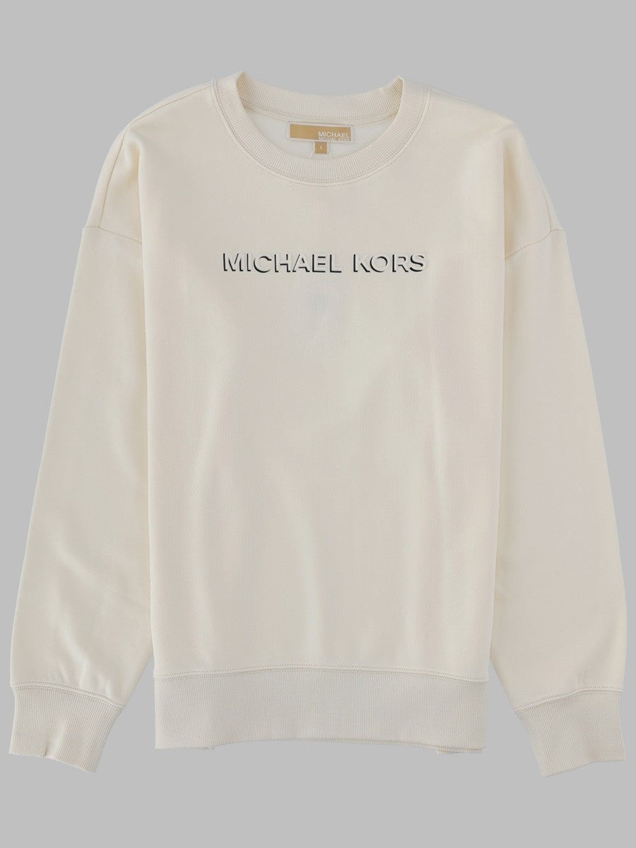 Michael Kors Women's Felpa Con White
