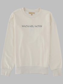 Michael Kors Women's Felpa Con White