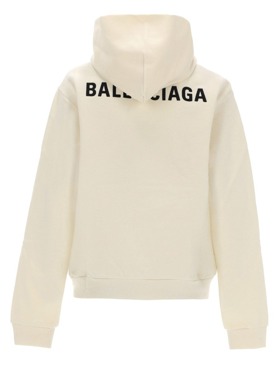 Balenciaga Women's Felpa Con White
