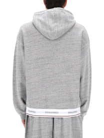 Dsquared2 Men's Felpa Con Grey