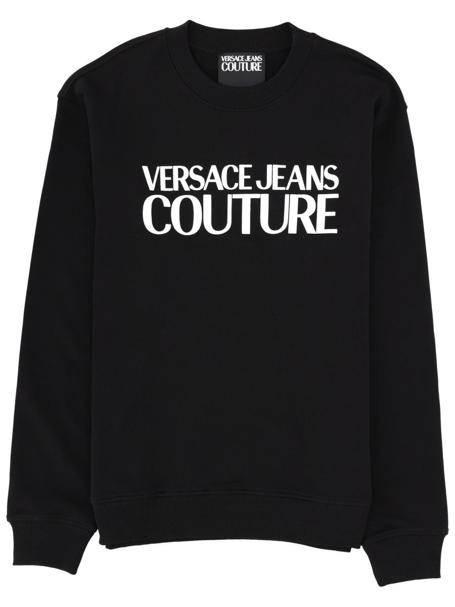 Versace Jeans Couture Men's Felpa Con Black