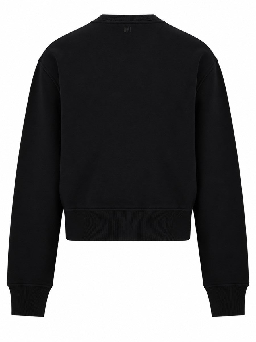 Ami Paris Women's Sweatshirt Black
