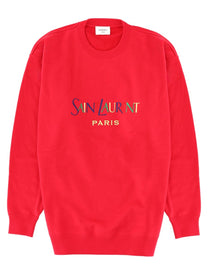 Saint Laurent Women's Sweatshirt Pink