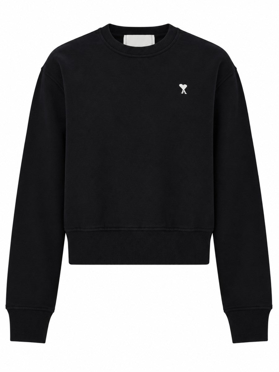 Ami Paris Women's Sweatshirt Black