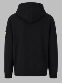 Canada Goose Men's Felpa Con Patch Cappuccio Black