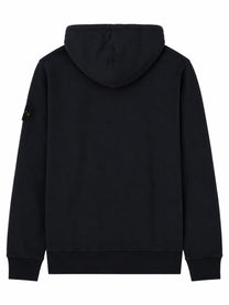 Stone Island Men's Felpa Con Patch Zip Blue