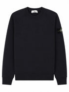 Stone Island Men's Sweatshirt with Patch Blue