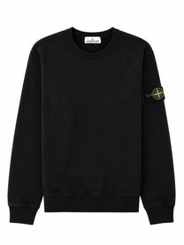 Stone Island Men's Sweatshirt with Patch Black
