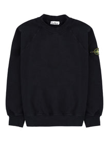 Stone Island Men's Sweatshirt with Patch Blue