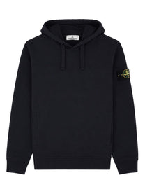 Stone Island Men's Felpa Con Patch Blue