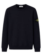 Stone Island Men's Sweatshirt with Patch Blue