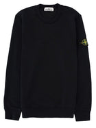 Stone Island Men's Sweatshirt with Patch Blue