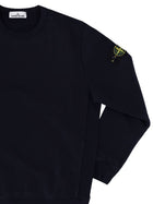 Stone Island Men's Sweatshirt with Patch Blue, view 3