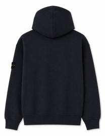 Stone Island Men's Felpa Con Patch Blue