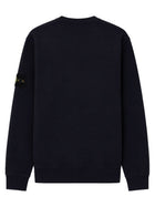 Stone Island Men's Sweatshirt with Patch Blue, view 2