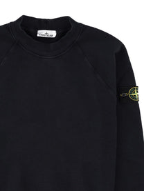 Stone Island Men's Sweatshirt with Patch Blue, view 3