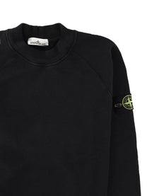 Stone Island Men's Sweatshirt with Patch Black, view 3