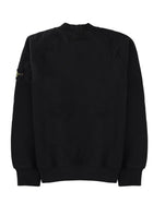 Stone Island Men's Sweatshirt with Patch Black, view 2