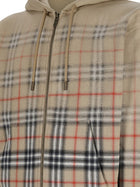Burberry Men's Sweatshirt with Print Check Beige, view 3