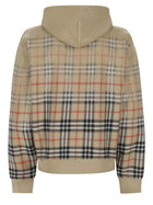 Burberry Men's Sweatshirt with Print Check Beige, view 4