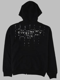 Givenchy Men's Felpa Con Stampa Photographic Black