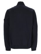 Stone Island Men's Sweatshirt with Zip Short Blue, view 2