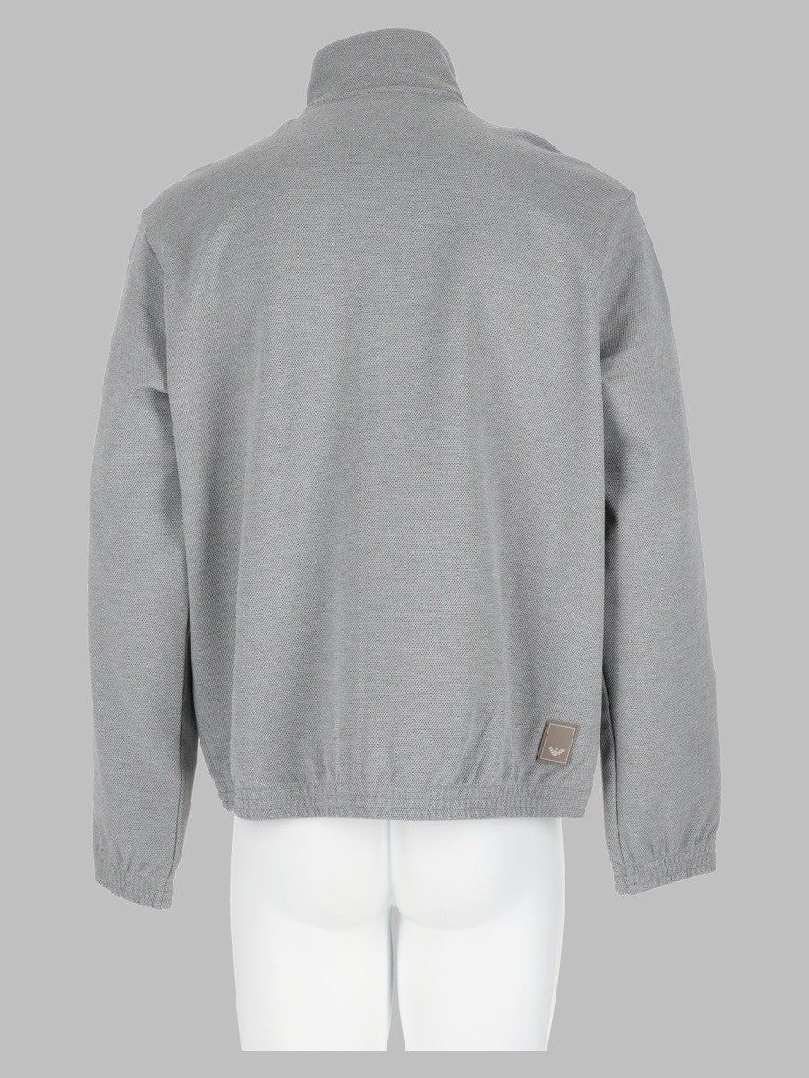 Emporio Armani Men's Felpa Con Zip Blue