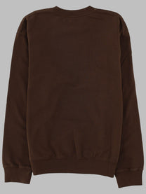 Sporty &amp; Rich Unisex Felpa Girocollo Con Brown