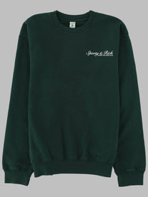 Sporty &amp; Rich Unisex Felpa Girocollo Con Green