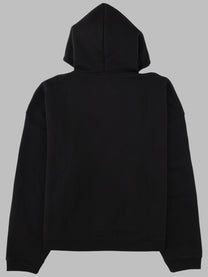 Represent Men's Felpa in Cotone Con Cappuccio Black
