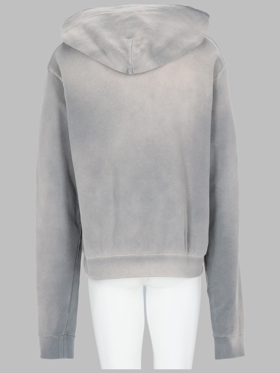 Maison Margiela Men's Felpa in Cotone Grey