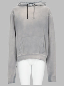 Maison Margiela Men's Felpa in Cotone Grey